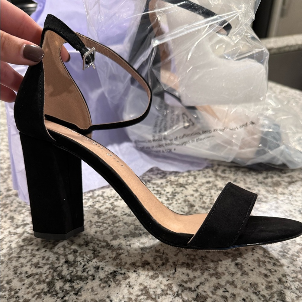 Madden girl black heels
